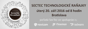 Novicom představí svá řešení na Security Breakfast v Bratislavě