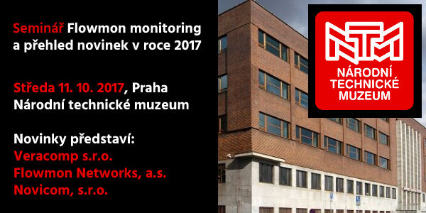 Novicom na semináři Flowmon monitoring a přehled novinek v roce 2017