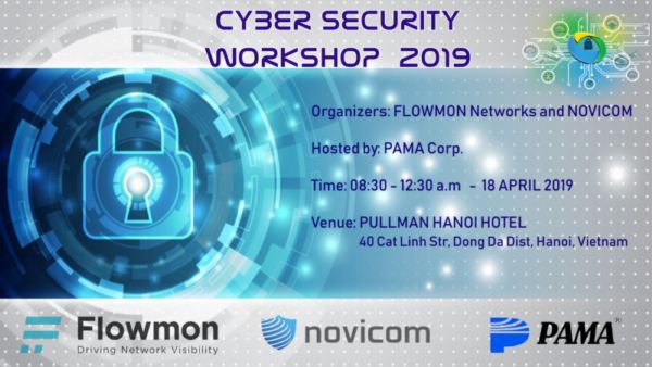 Novicom a Flowmon Networks pořádají Cyber Security Workshop 2019 ve Vietnamu