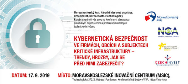 Novicom vystoupí na konferenci „KYBERNETICKÁ BEZPEČNOST VE FIRMÁCH, OBCÍCH A SUBJEKTECH KRITICKÉ INFRASTRUKTURY“ v Ostravě