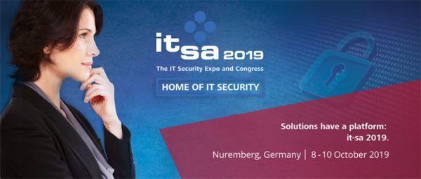 Novicom on it-sa 2019 – international IT Security Expo and Congress in Germany