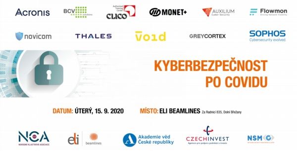 Novicom řešení budou na konferenci Kyberbezpečnost po COVIDu, Dolní Břežany