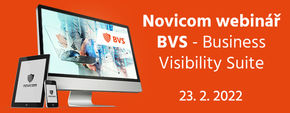 Pozvánka na Novicom webinář BVS – Business Visibility Suite