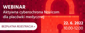 Webinar: Aktywna cyberochrona Novicom dla placówki medycznej