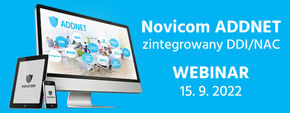 Zapraszamy na pierwszą część cyklu webinarów Aktywna cyberochrona: Novicom ADDNET