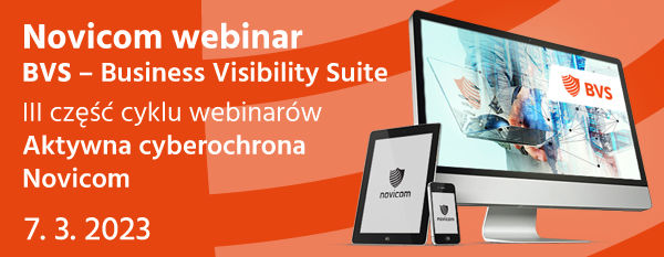 Część 3 cyklu webinarów Aktywna cyberochrona Novicom – widoczność urządzeń sieciowych i ich znaczenie dla aktywnej reakcji