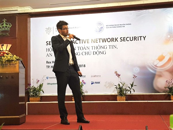 Novicom na semináři Active Network Security 2018 v Saigonu